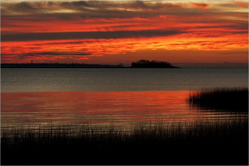 Sunrise Marsh DeWane Stone